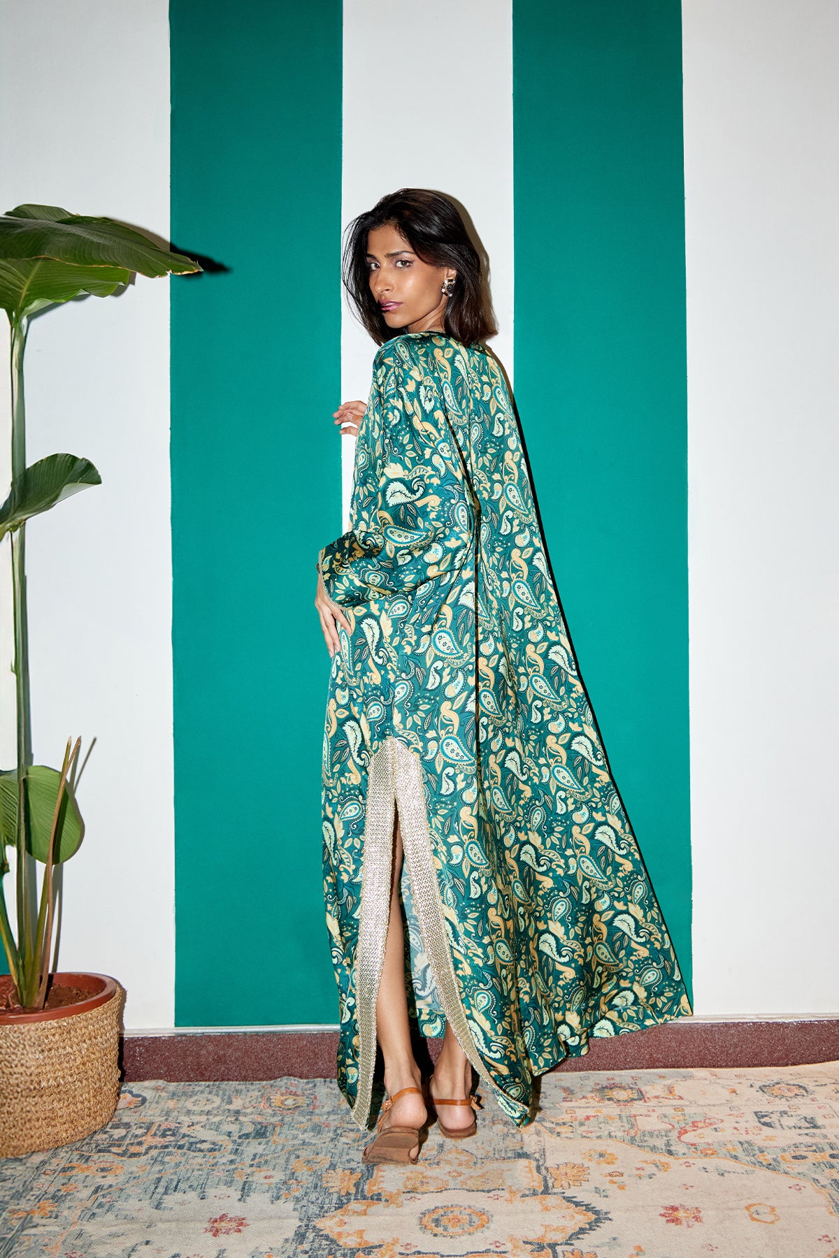 Hand Draped Kaftan