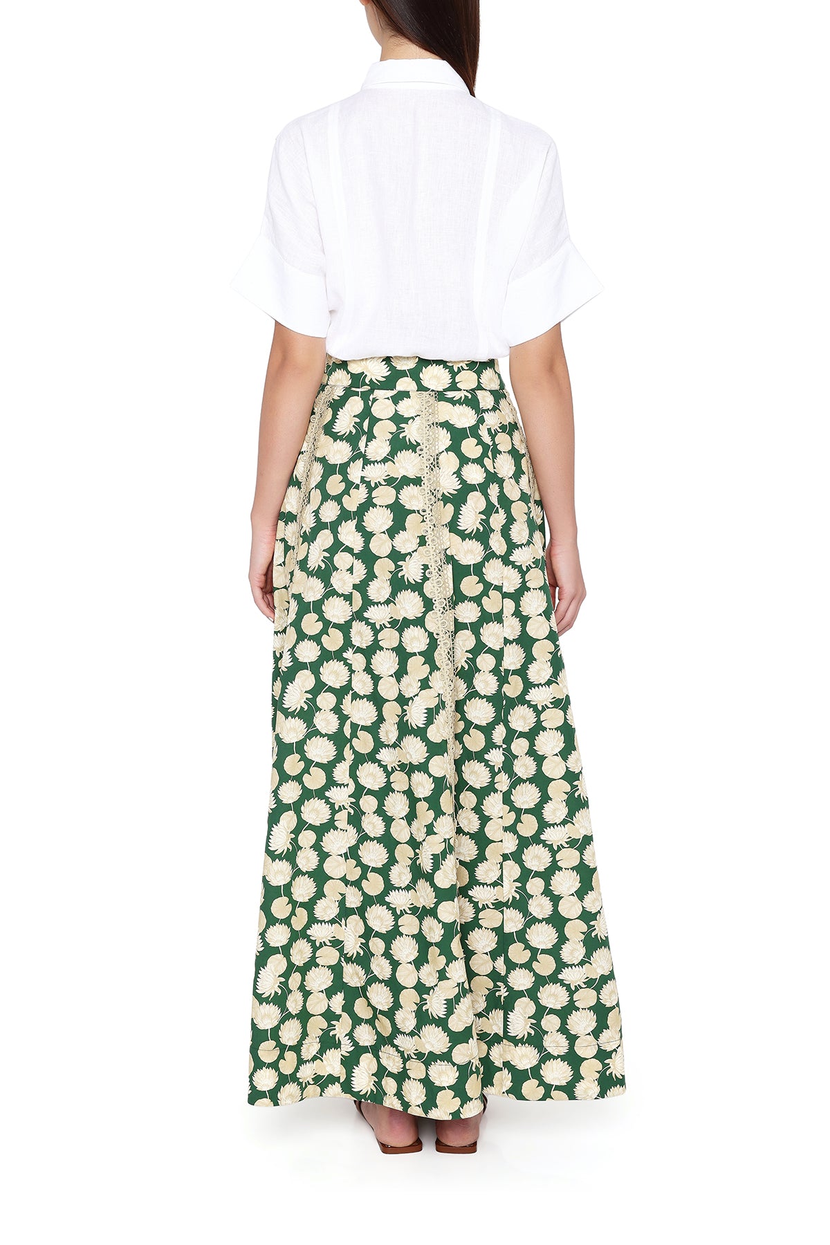 green lily skirt