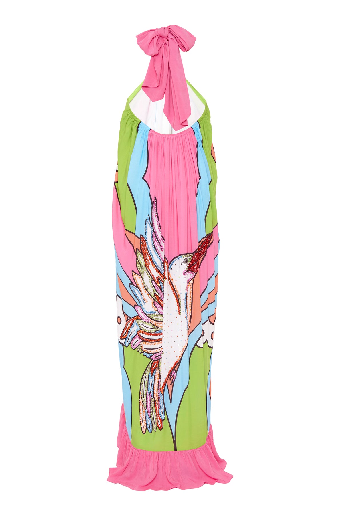 Kingfisher Multi Panel Gown